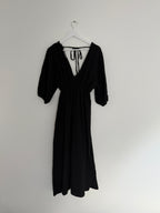 CURVY MUSSELIN KLEID | SILVA