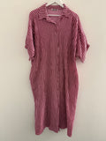 CURVY MUSSELIN KLEID | MELORA