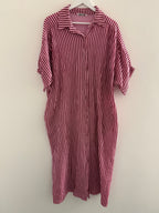 CURVY MUSSELIN KLEID | MELORA