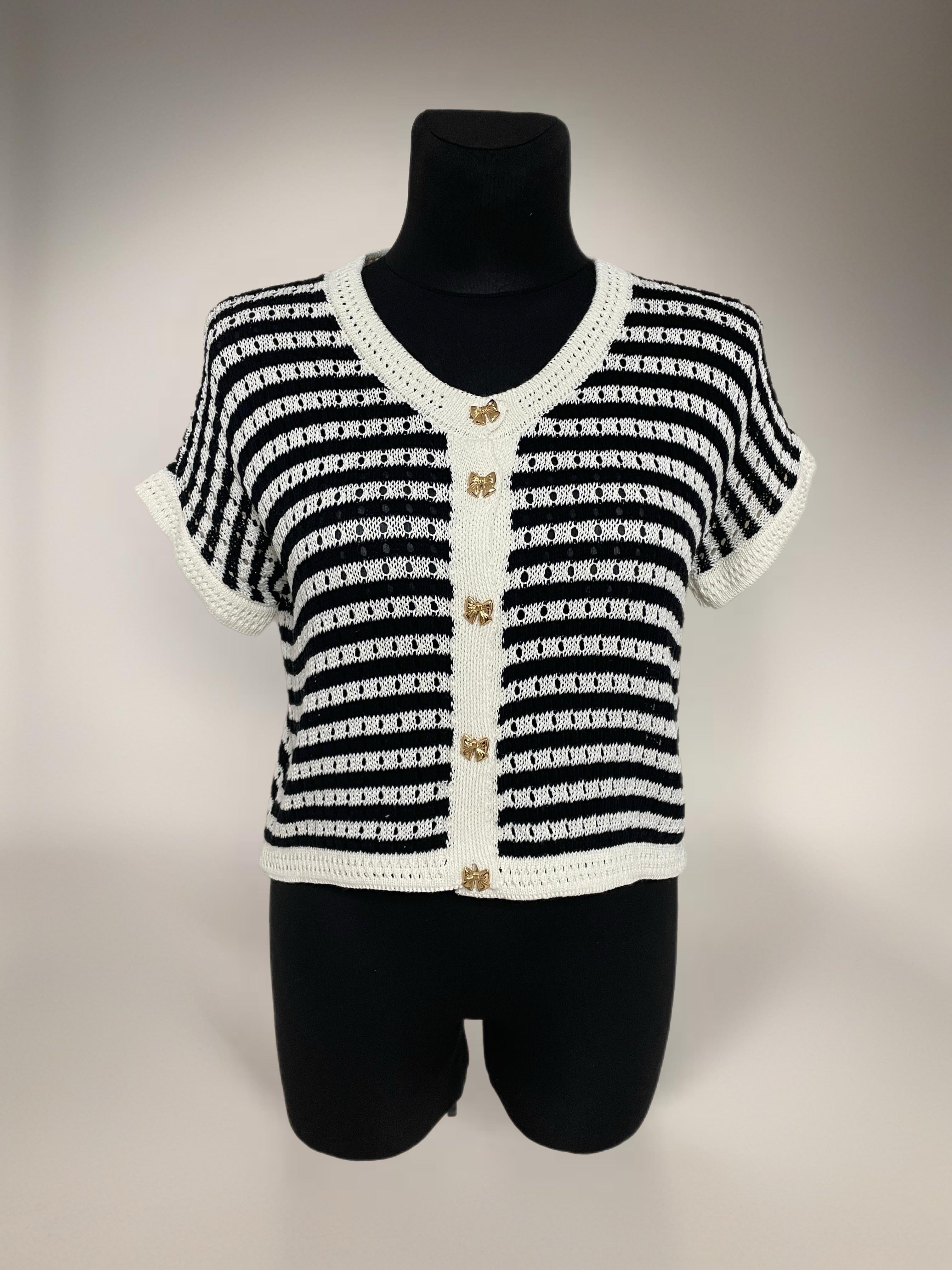 STRICKJACKE | GLAMOURSTREIFEN