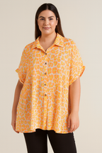 OVERSIZE MUSSELIN BLUSE | ZAFARI