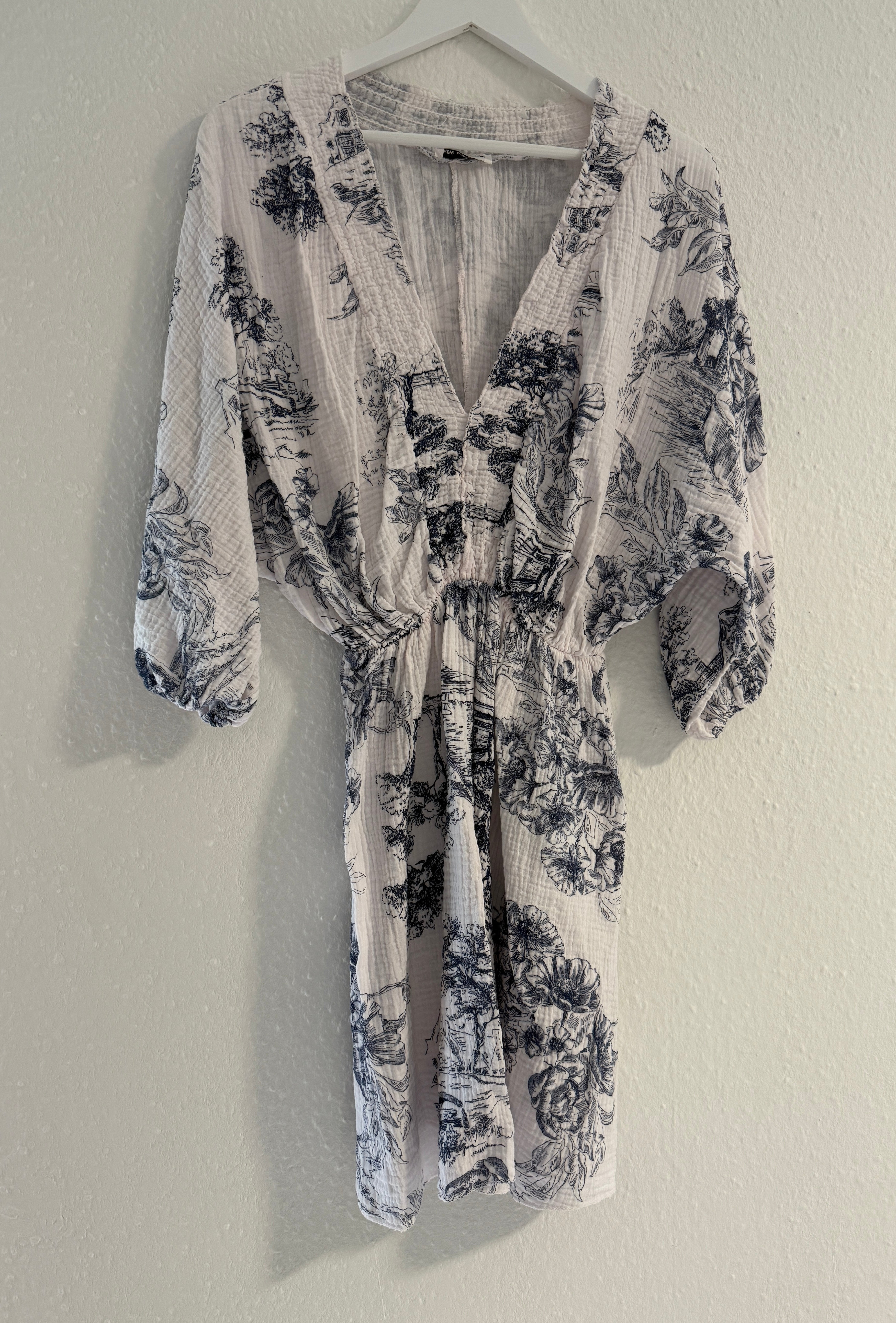 MUSSELIN KLEID | FLORANIKA