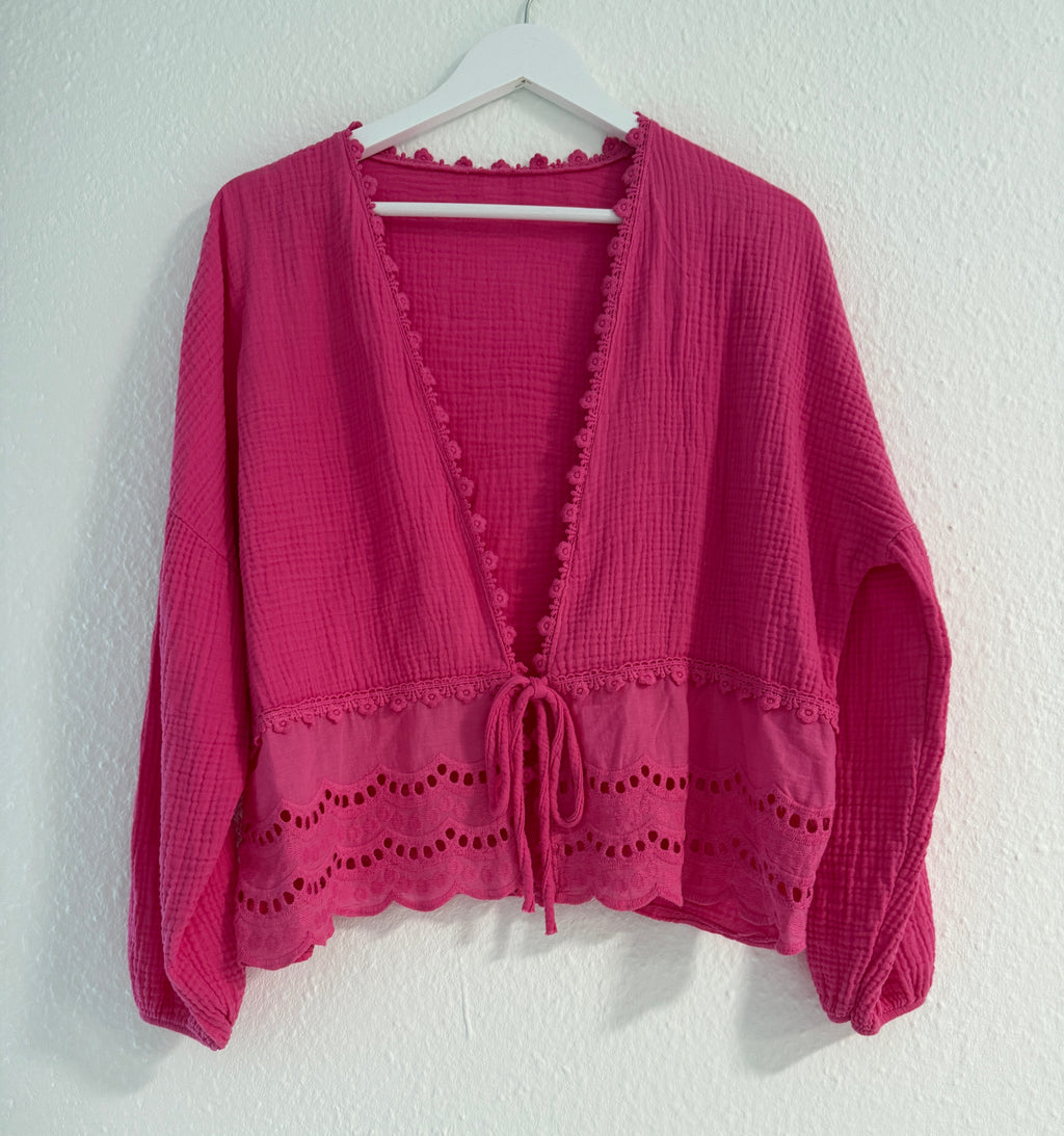 MUSSELIN BLUSE | TRENDORA