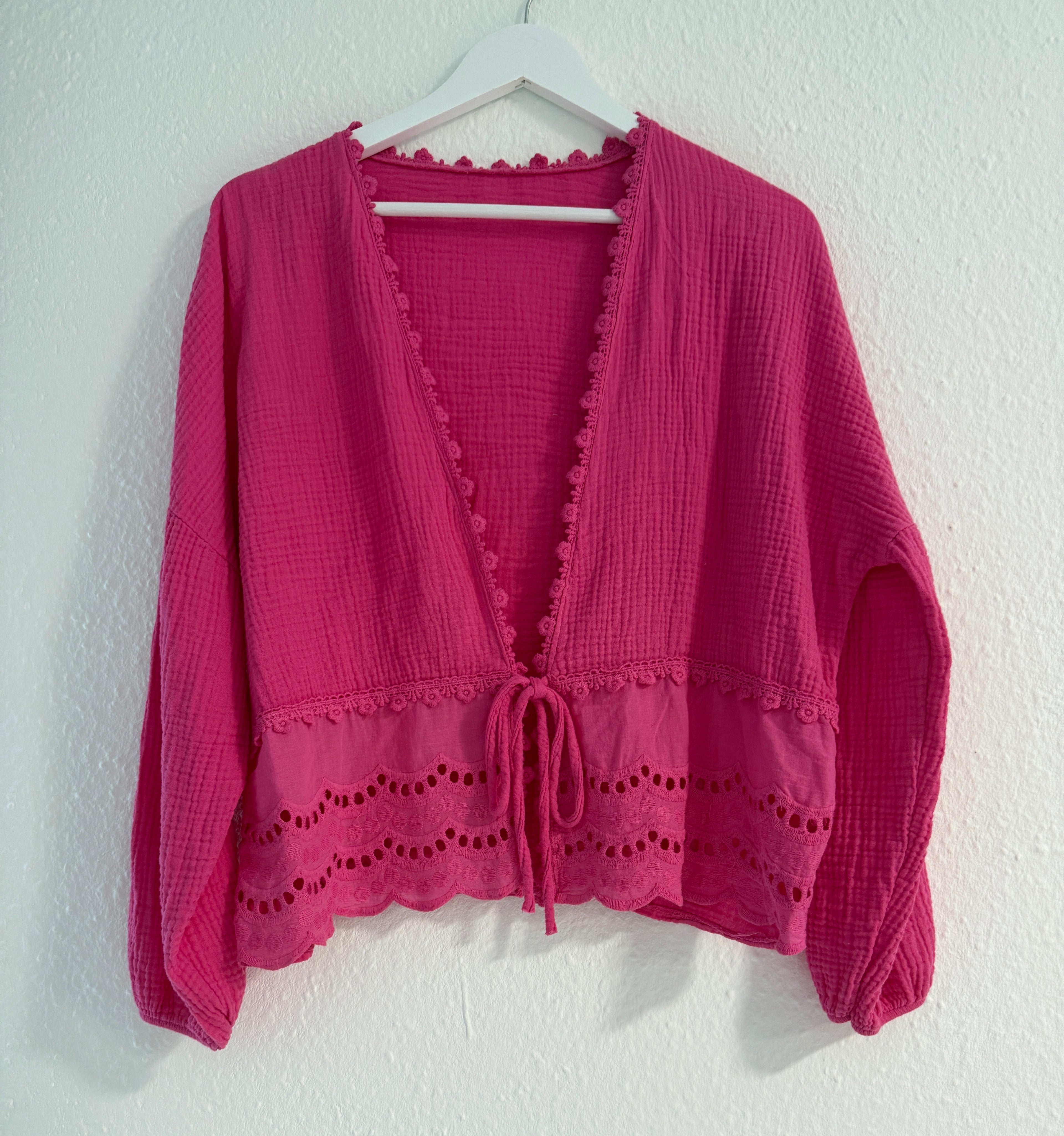 MUSSELIN BLUSE | TRENDORA