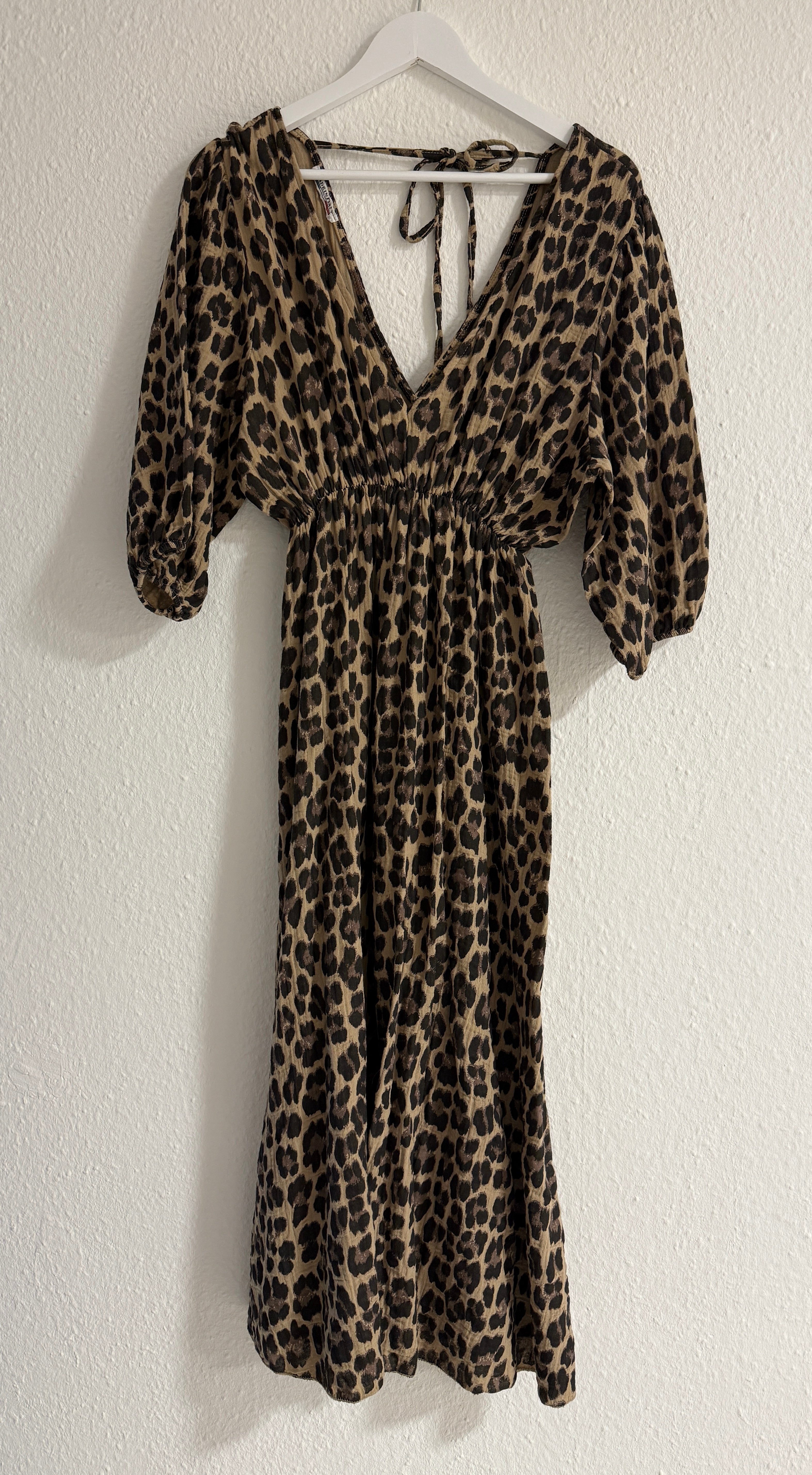 CURVY MUSSELIN KLEID | SABRINA