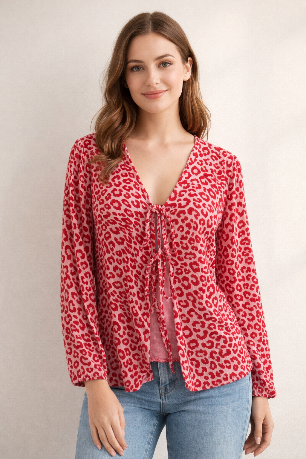 MUSSELIN BLUSE | LEONORA