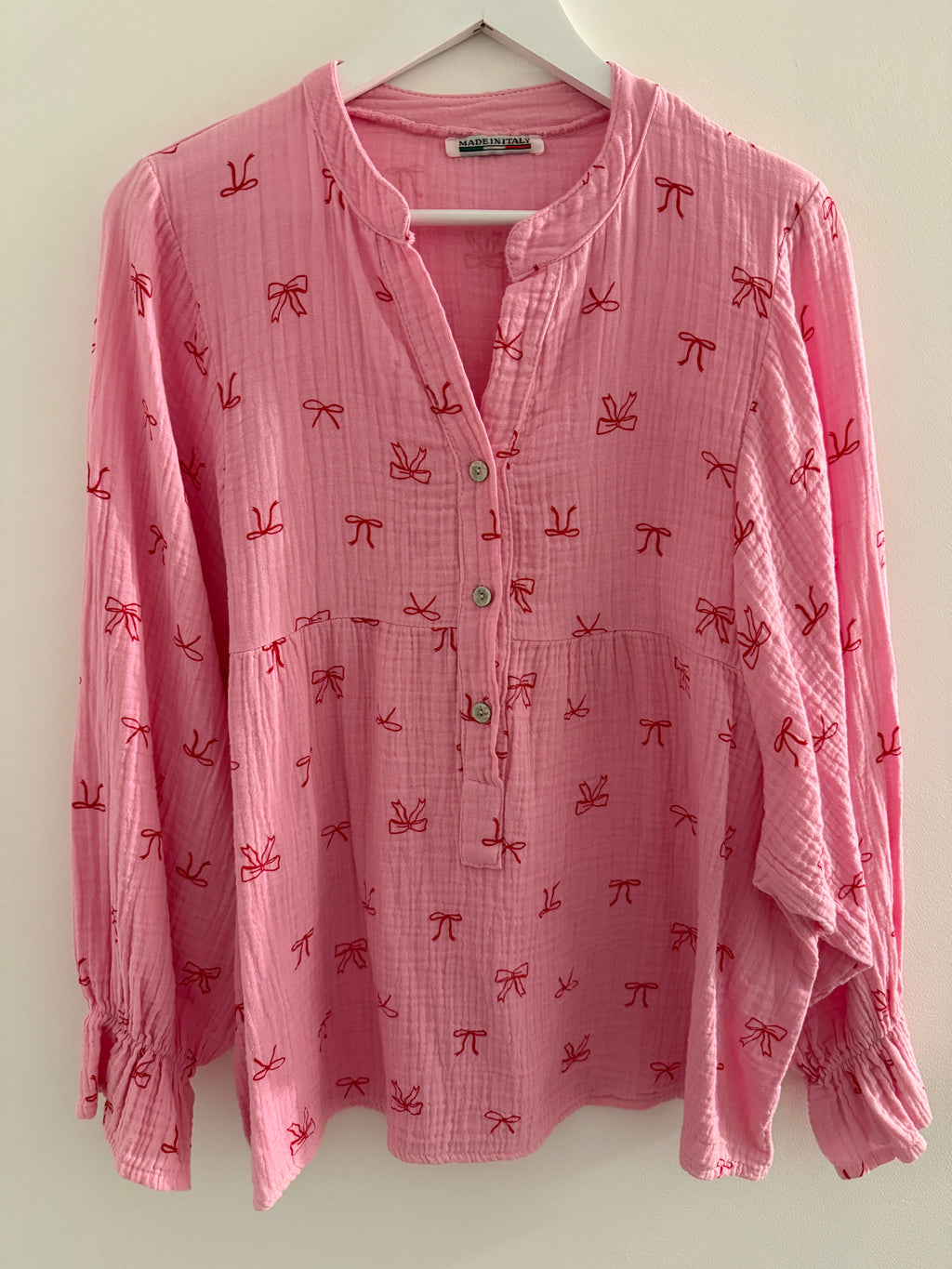 MUSSELIN BLUSE | BOWIE