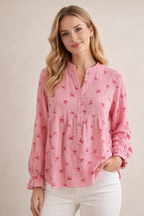 MUSSELIN BLUSE | BOWIE