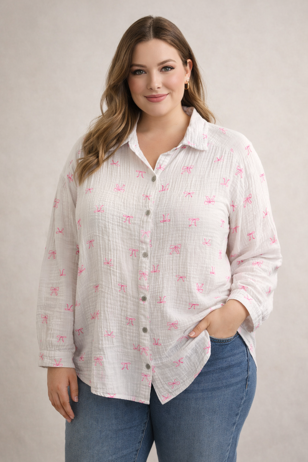 MUSSELIN BLUSE | LUMI