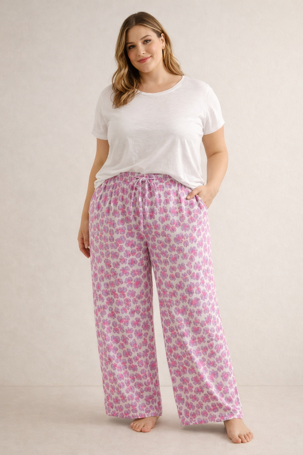 MUSSELIN HOSE | FLAMIRA