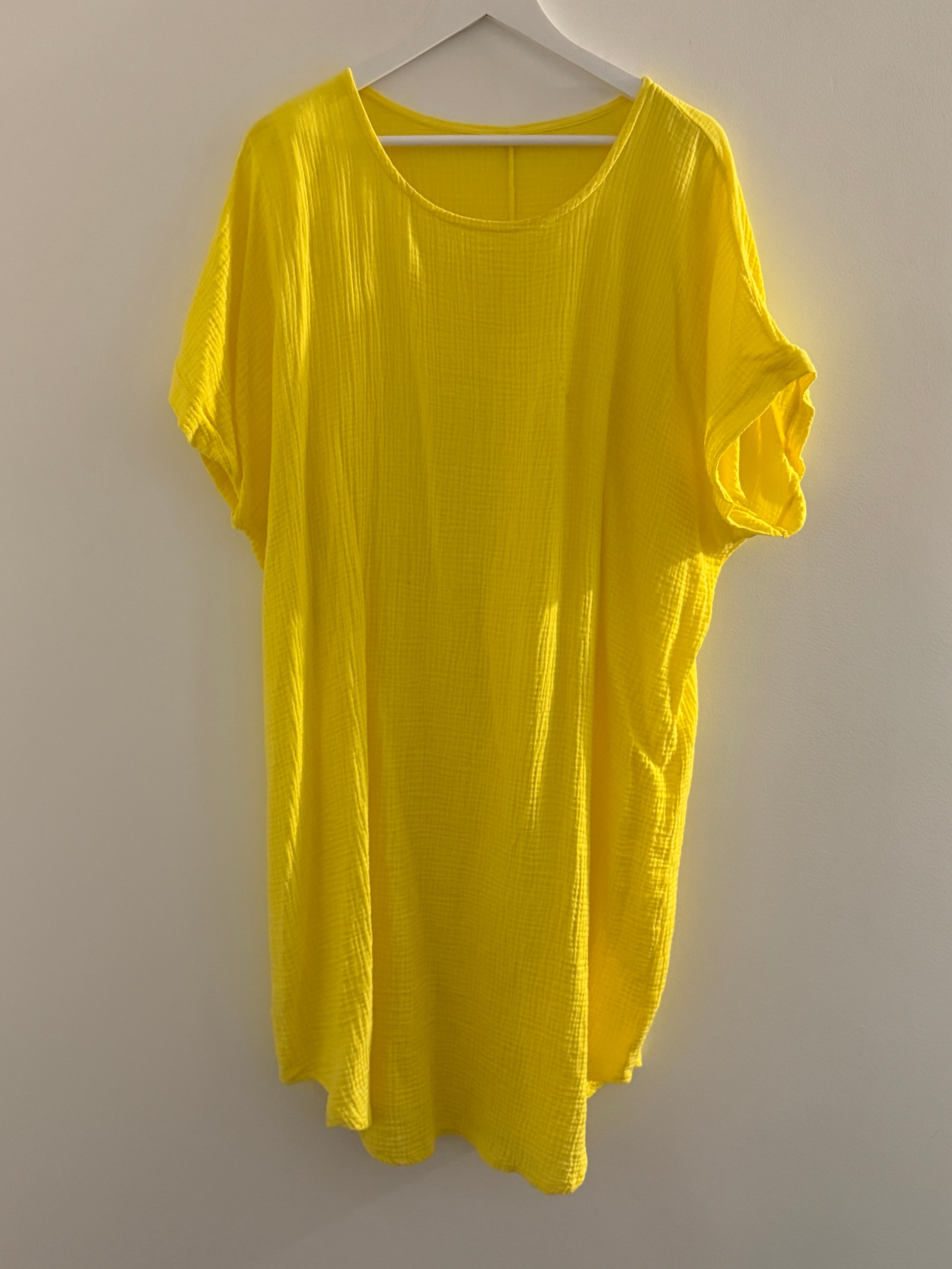 CURVY MUSSELIN KLEID | FLAIR