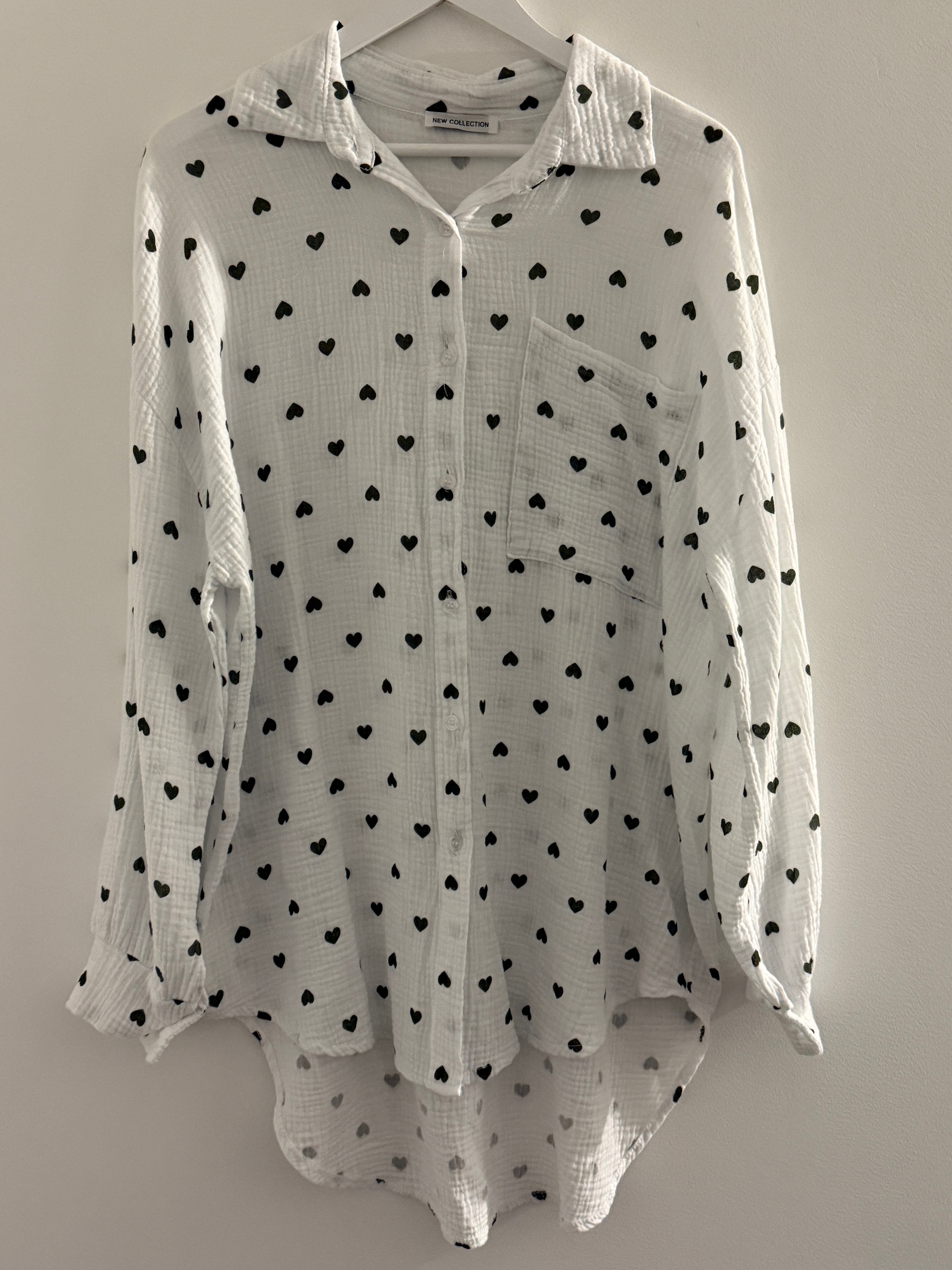 MUSSELIN BLUSE | ROMINA