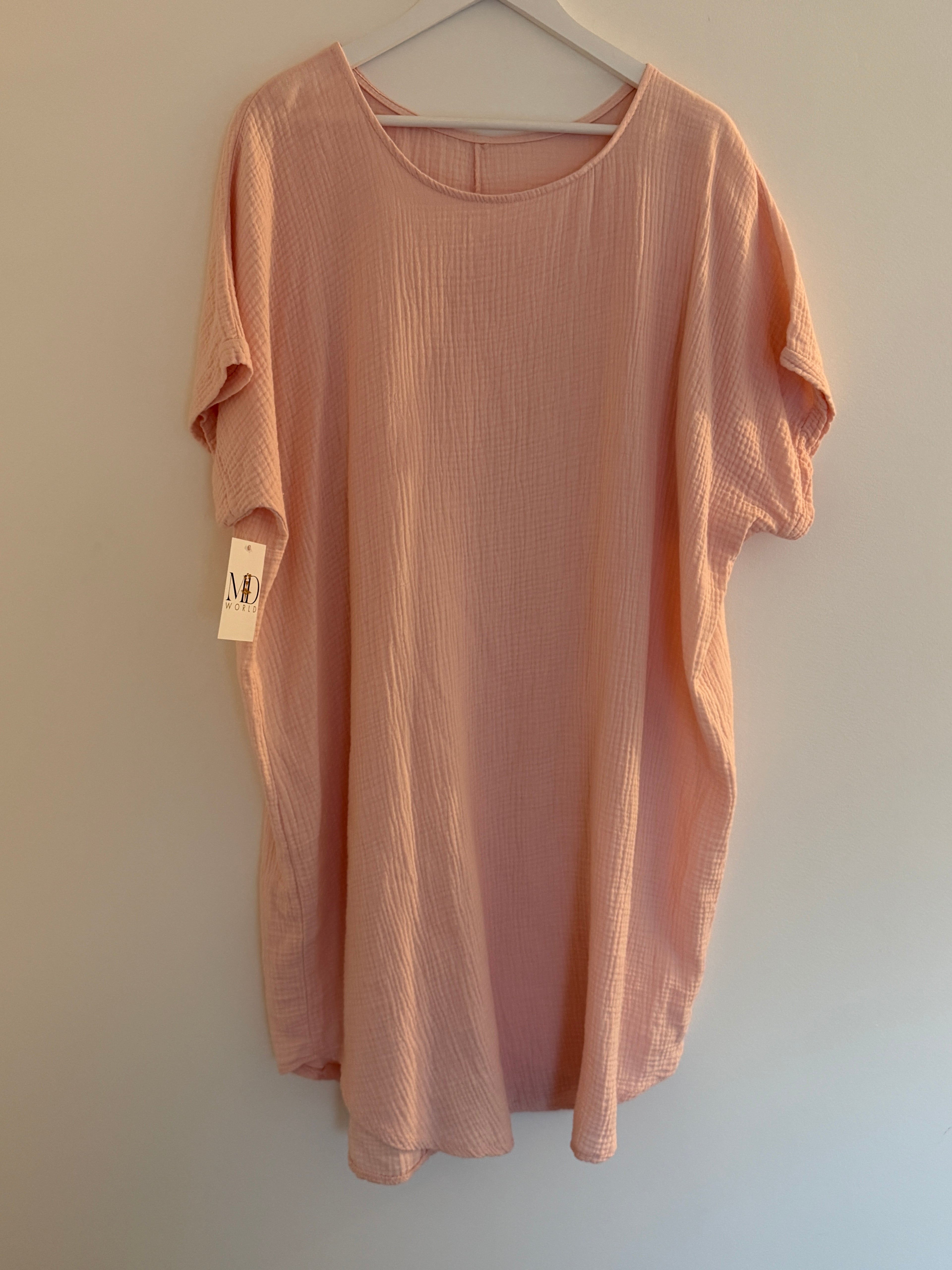 CURVY MUSSELIN KLEID | FLAIR