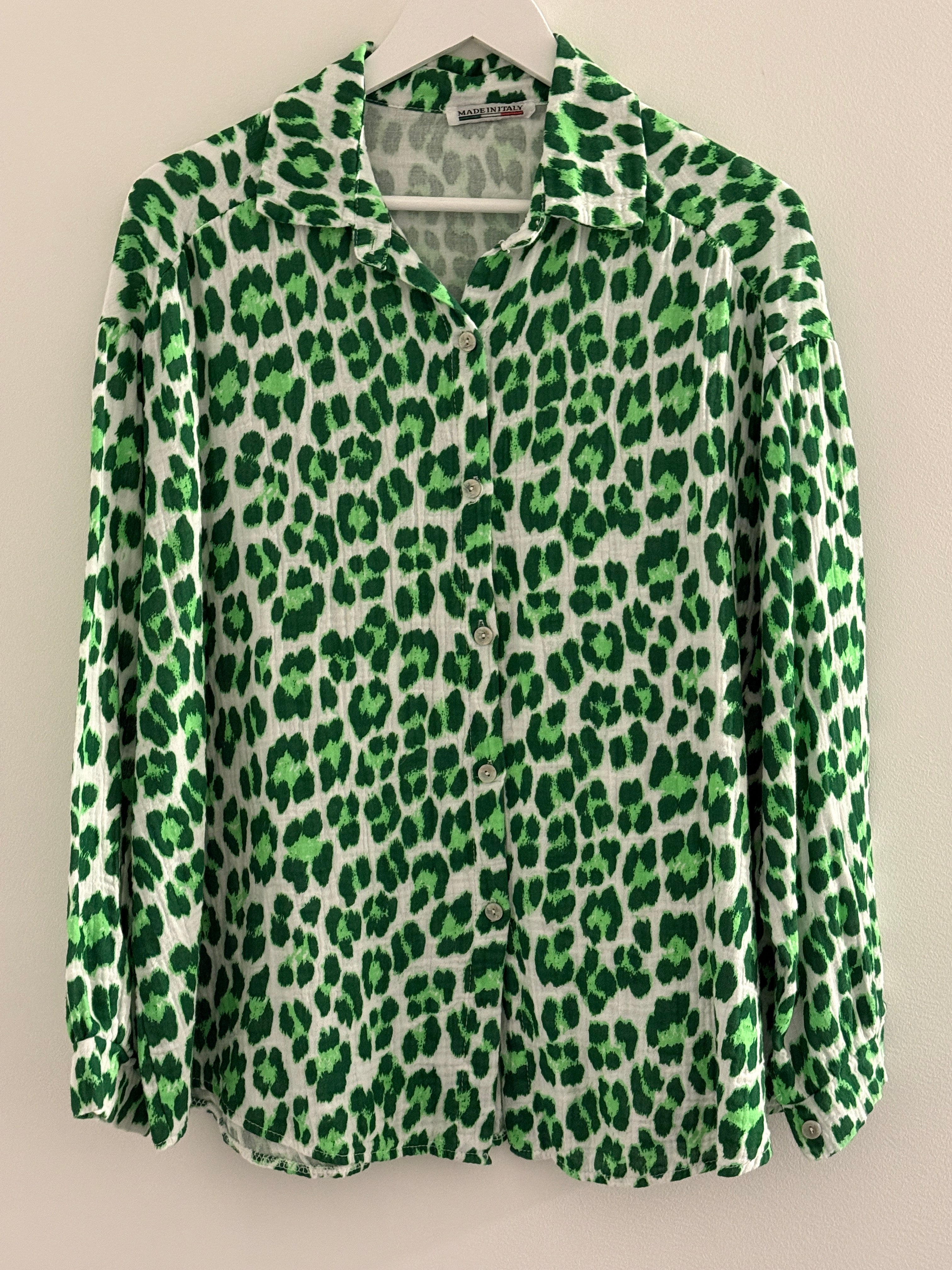 MUSSELIN BLUSE | LEOVINA