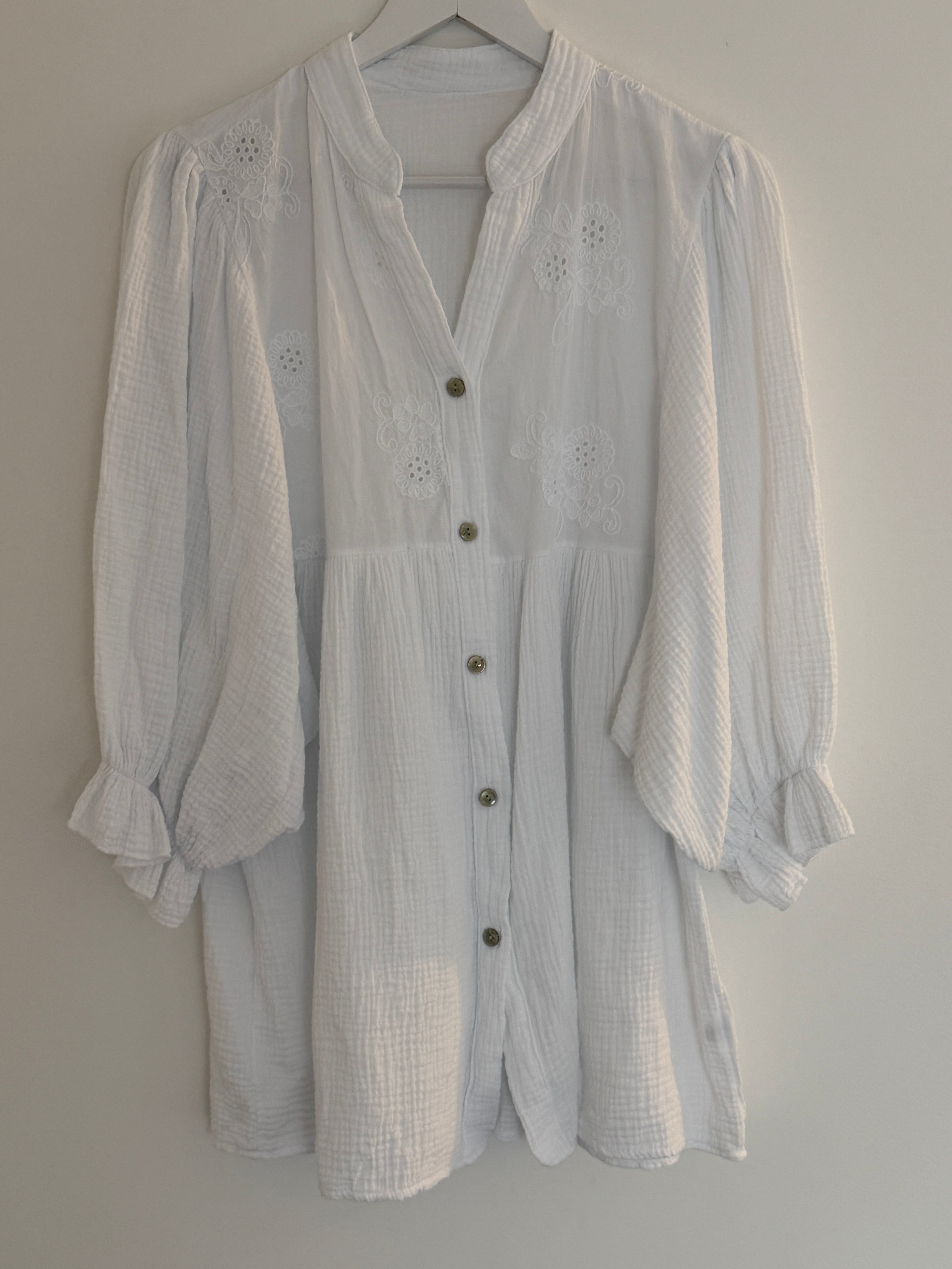 MUSSELIN BLUSE | MAVI
