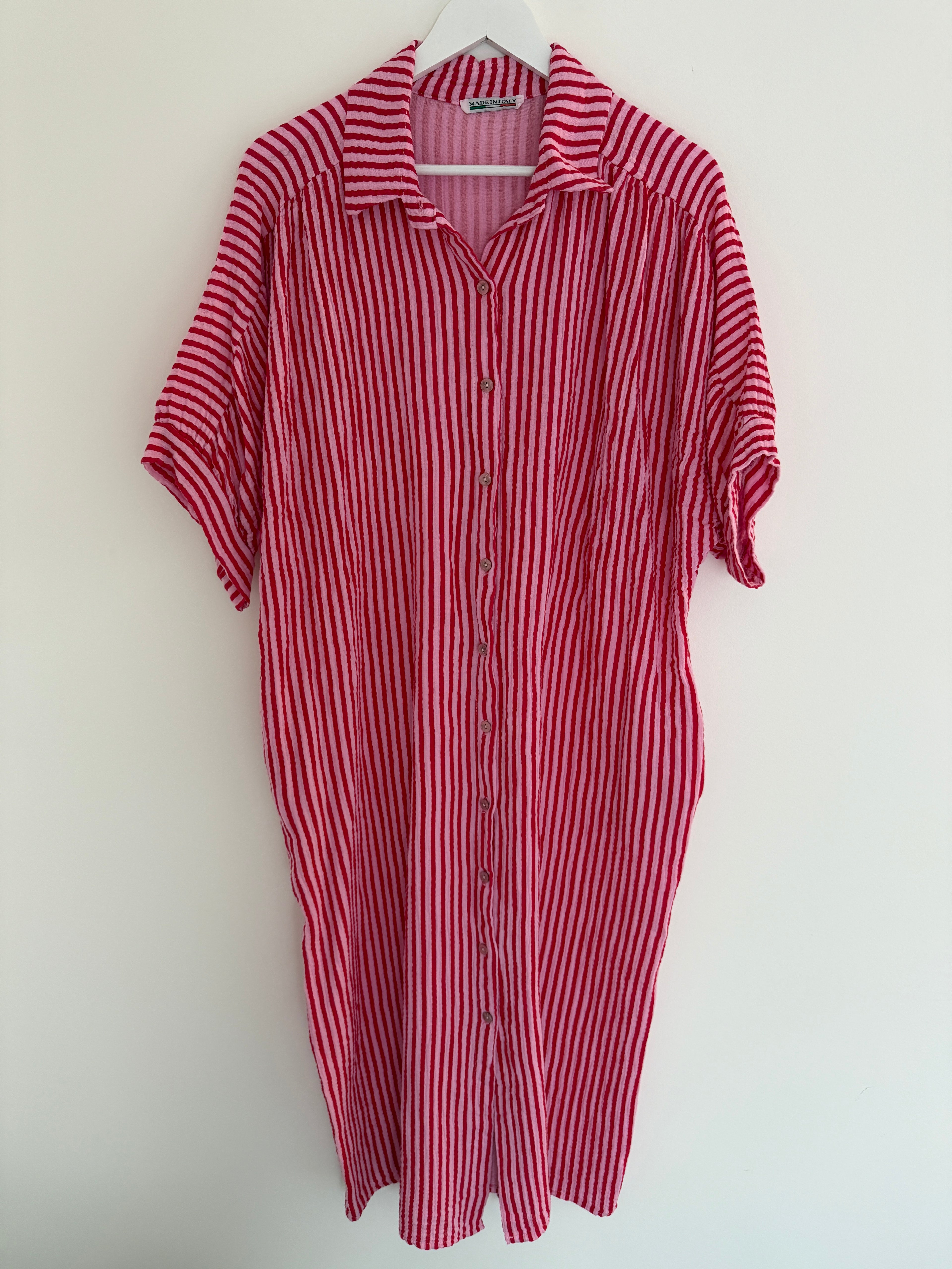 CURVY MUSSELIN KLEID | MELORA