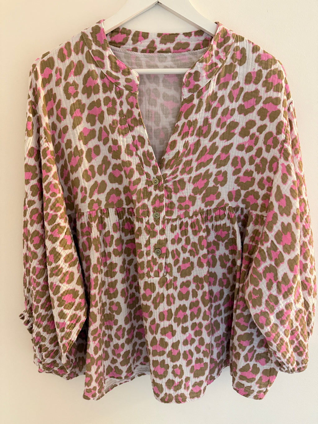 MUSSELIN BLUSE | ZINA