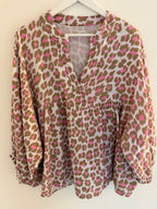 MUSSELIN BLUSE | ZINA