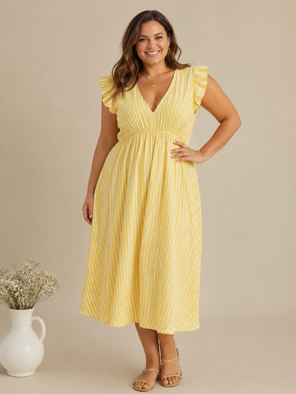 MUSSELIN KLEID | RIVIERA