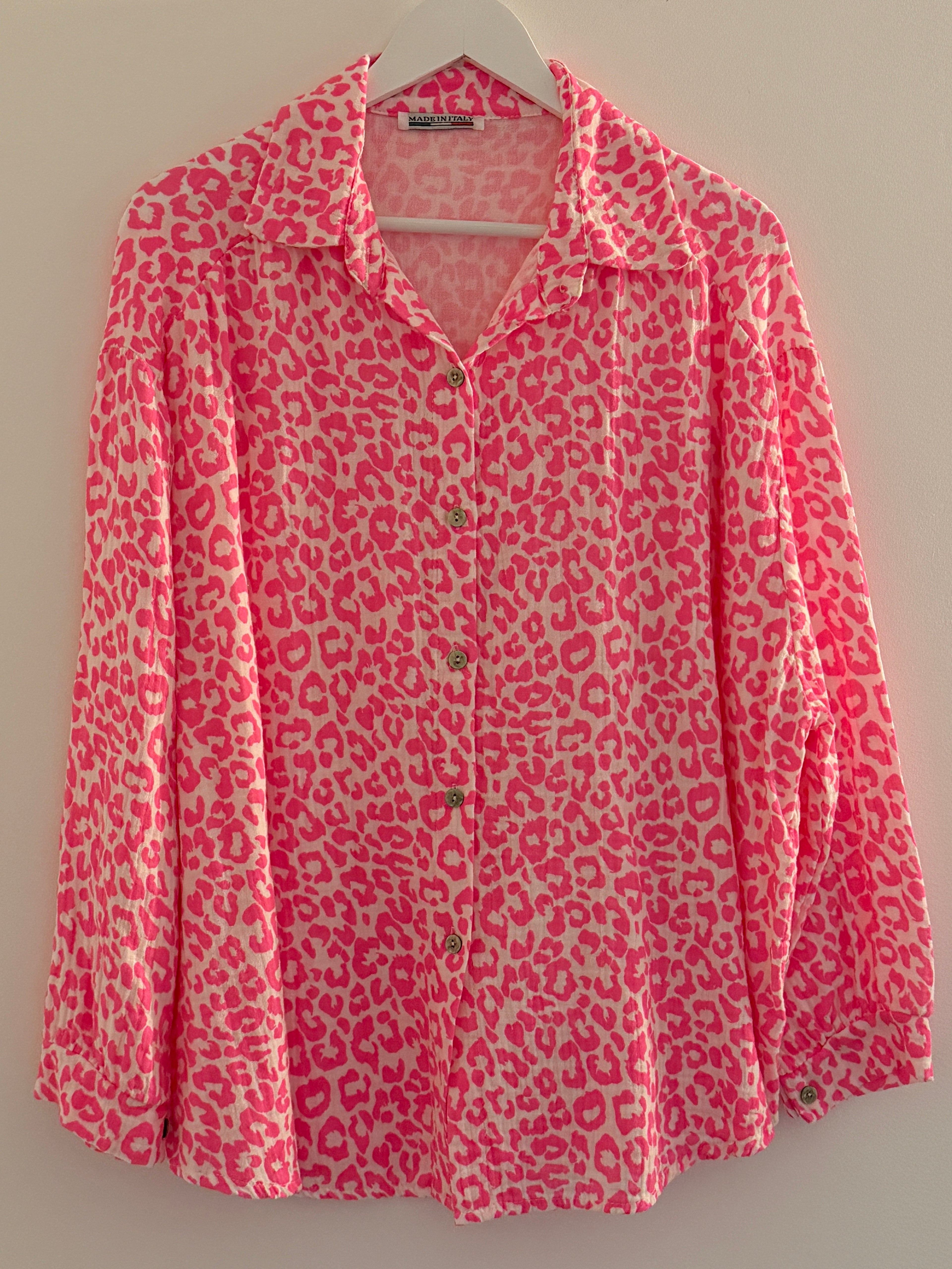 MUSSELIN BLUSE | LEONINA