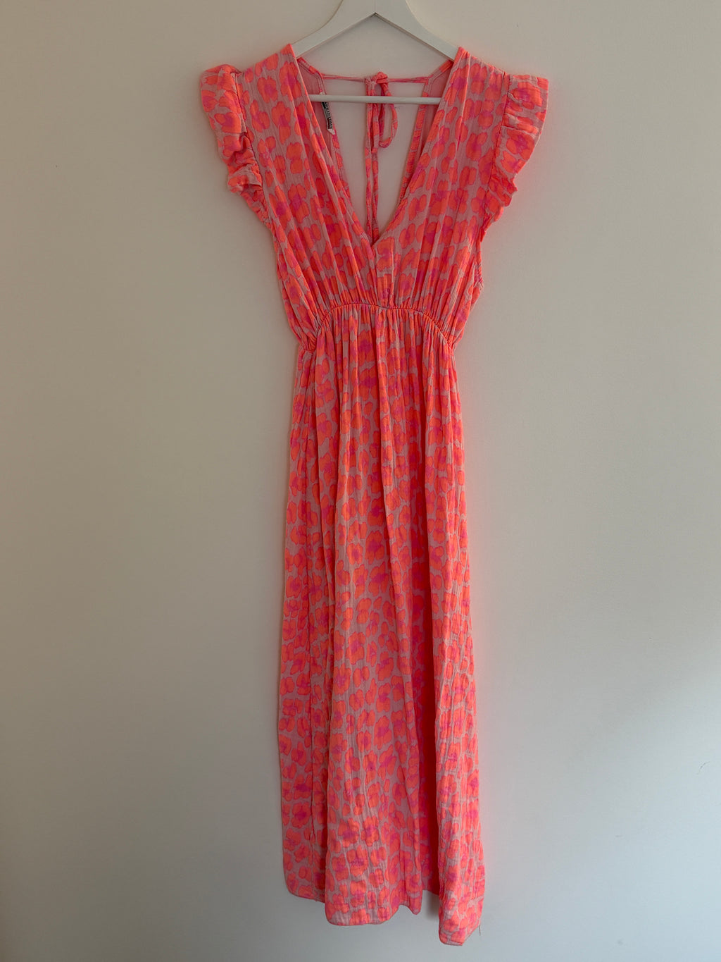 MUSSELIN KLEID | FLAMINGA