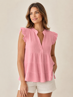 MUSSELIN BLUSE | MONROE