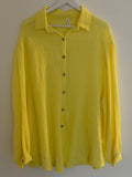 CURVY MUSSELIN BLUSE | PEONY