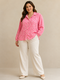 MUSSELIN BLUSE | LEONINA