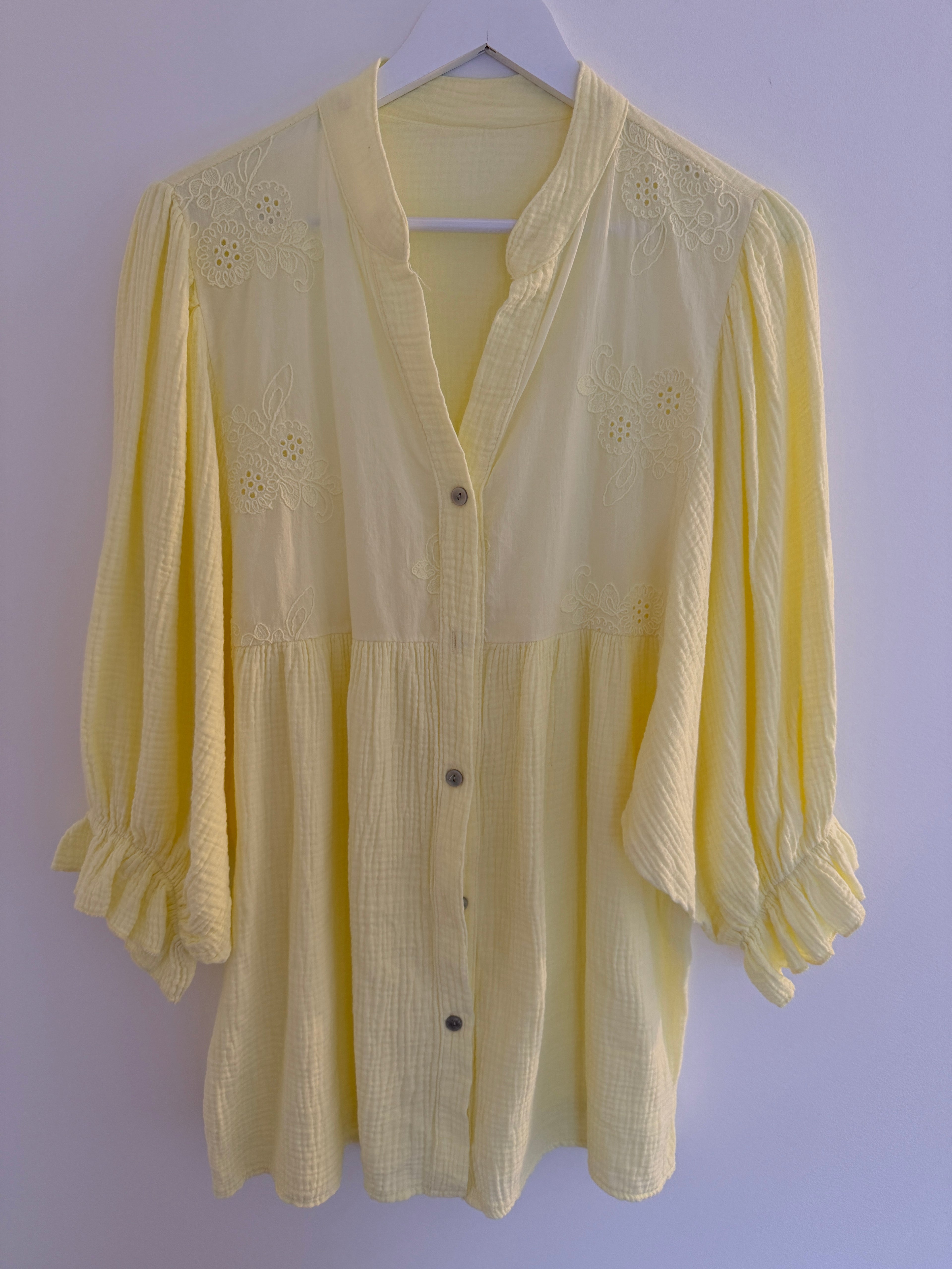 MUSSELIN BLUSE | MAVI