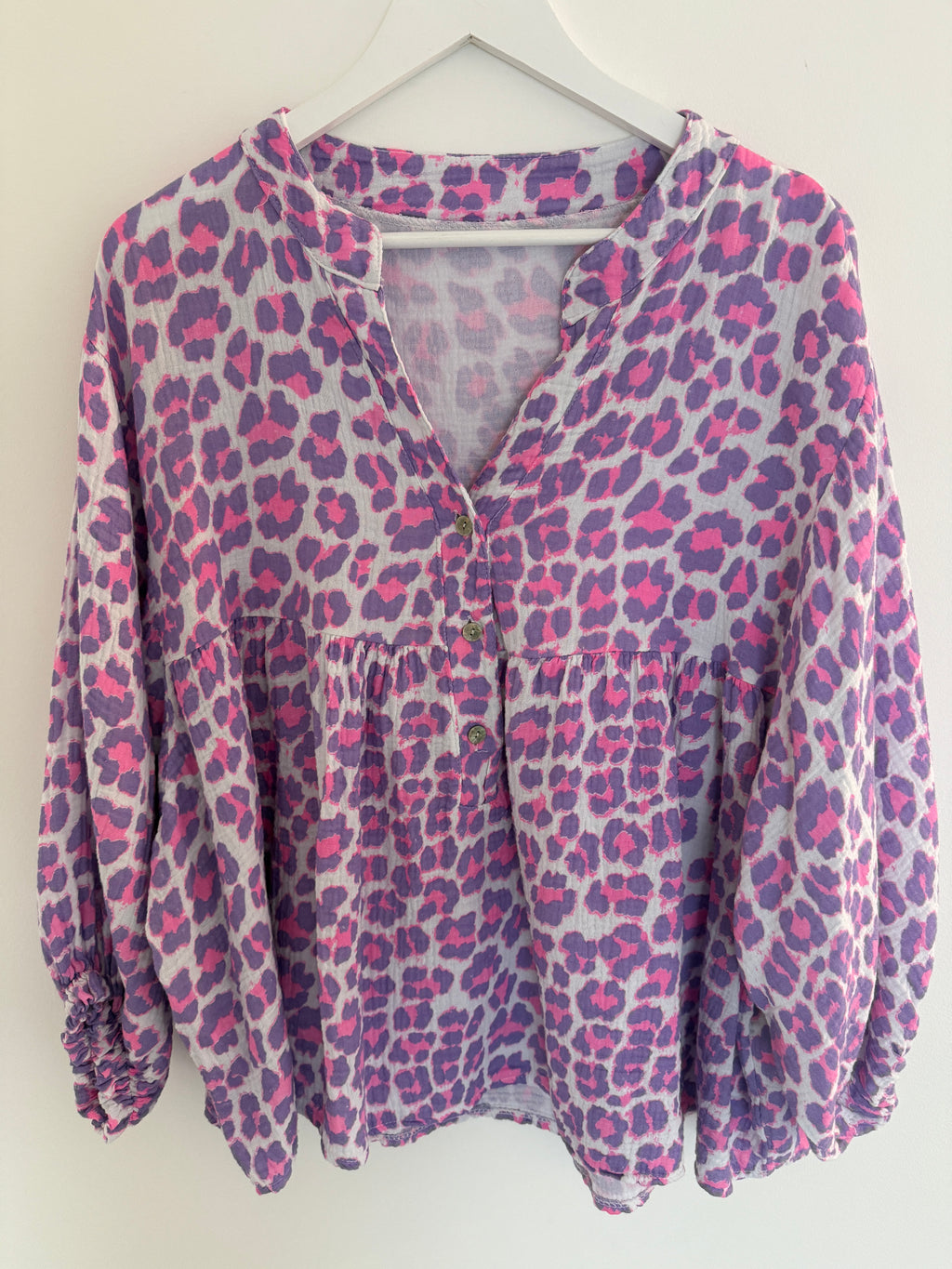 MUSSELIN BLUSE | ZINA