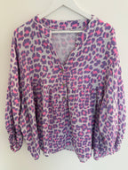 MUSSELIN BLUSE | ZINA