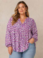MUSSELIN BLUSE | ZINA