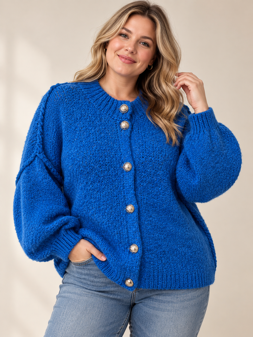 OVERSIZE STRICKJACKE | SOLANI