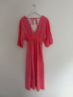 CURVY MUSSELIN KLEID | ZARI