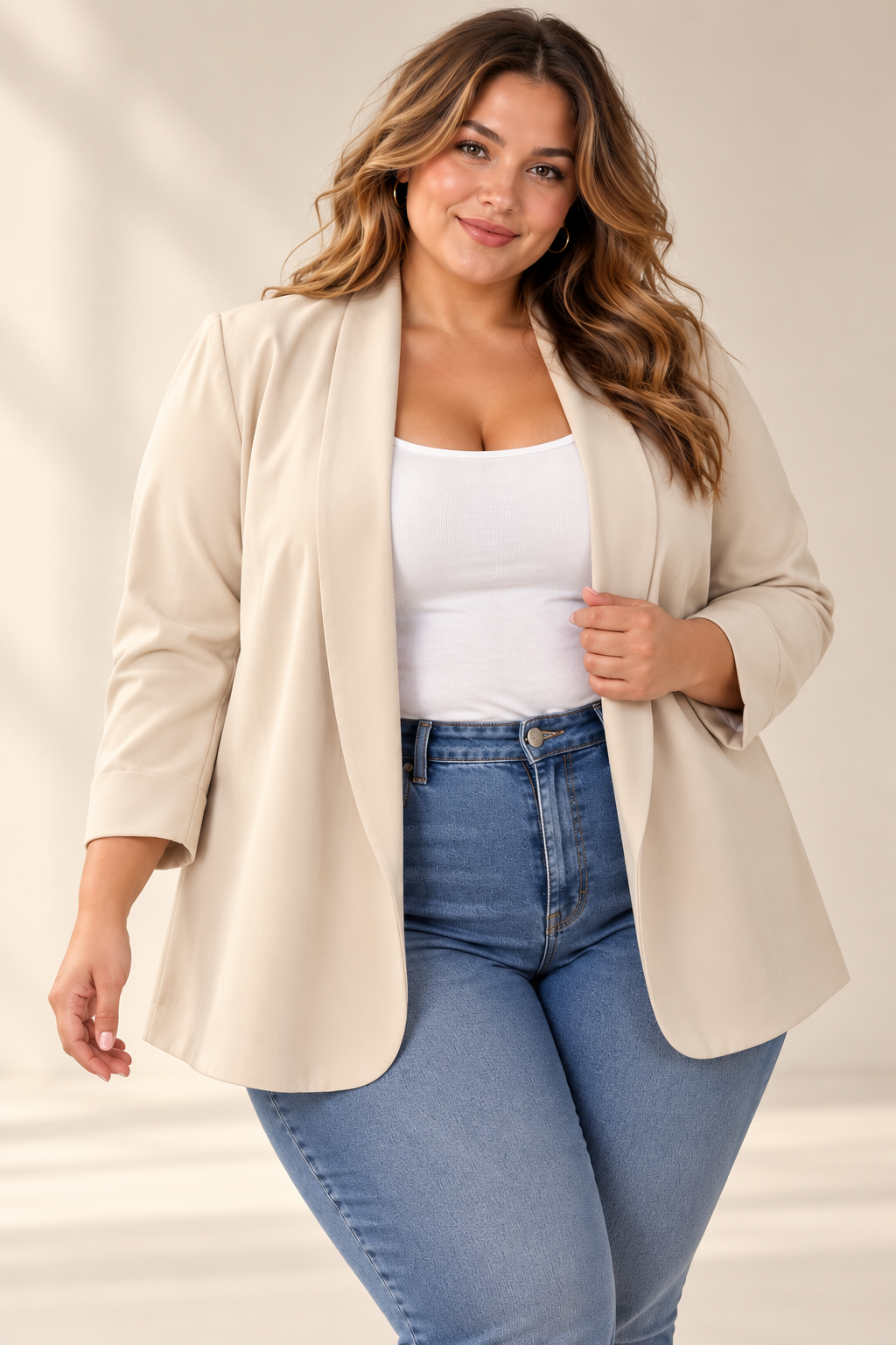 CURVY BLAZER | LUCIANA