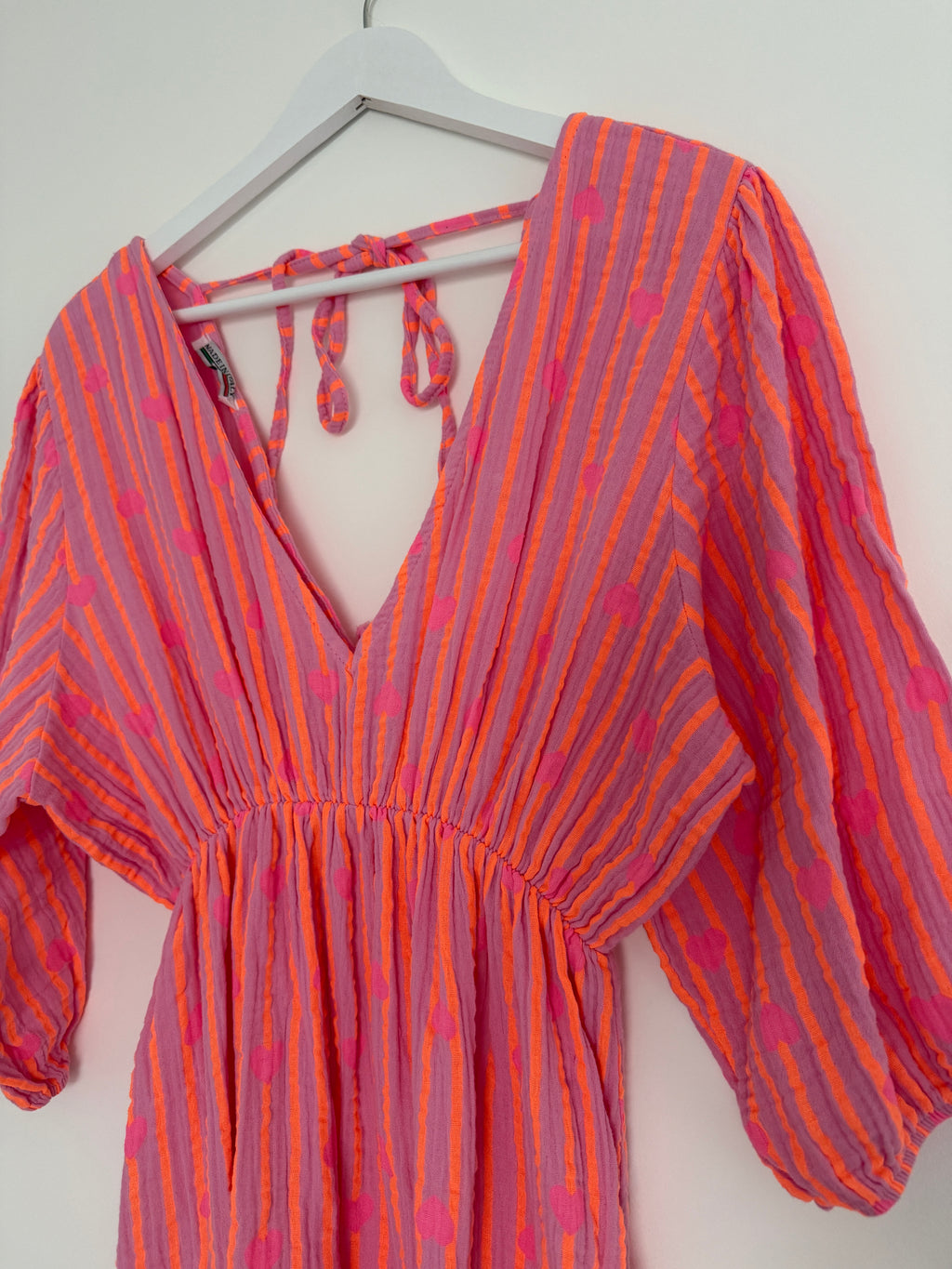 CURVY MUSSELIN KLEID | ZARI