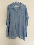 OVERSIZE MUSSELIN BLUSE | STRELLA