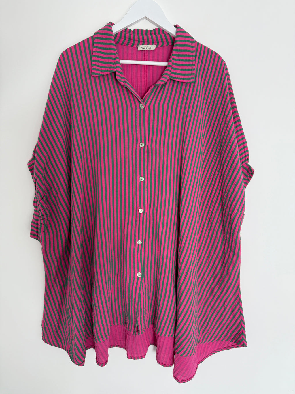 OVERSIZE MUSSELIN BLUSE | STRELLA