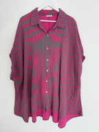 OVERSIZE MUSSELIN BLUSE | STRELLA