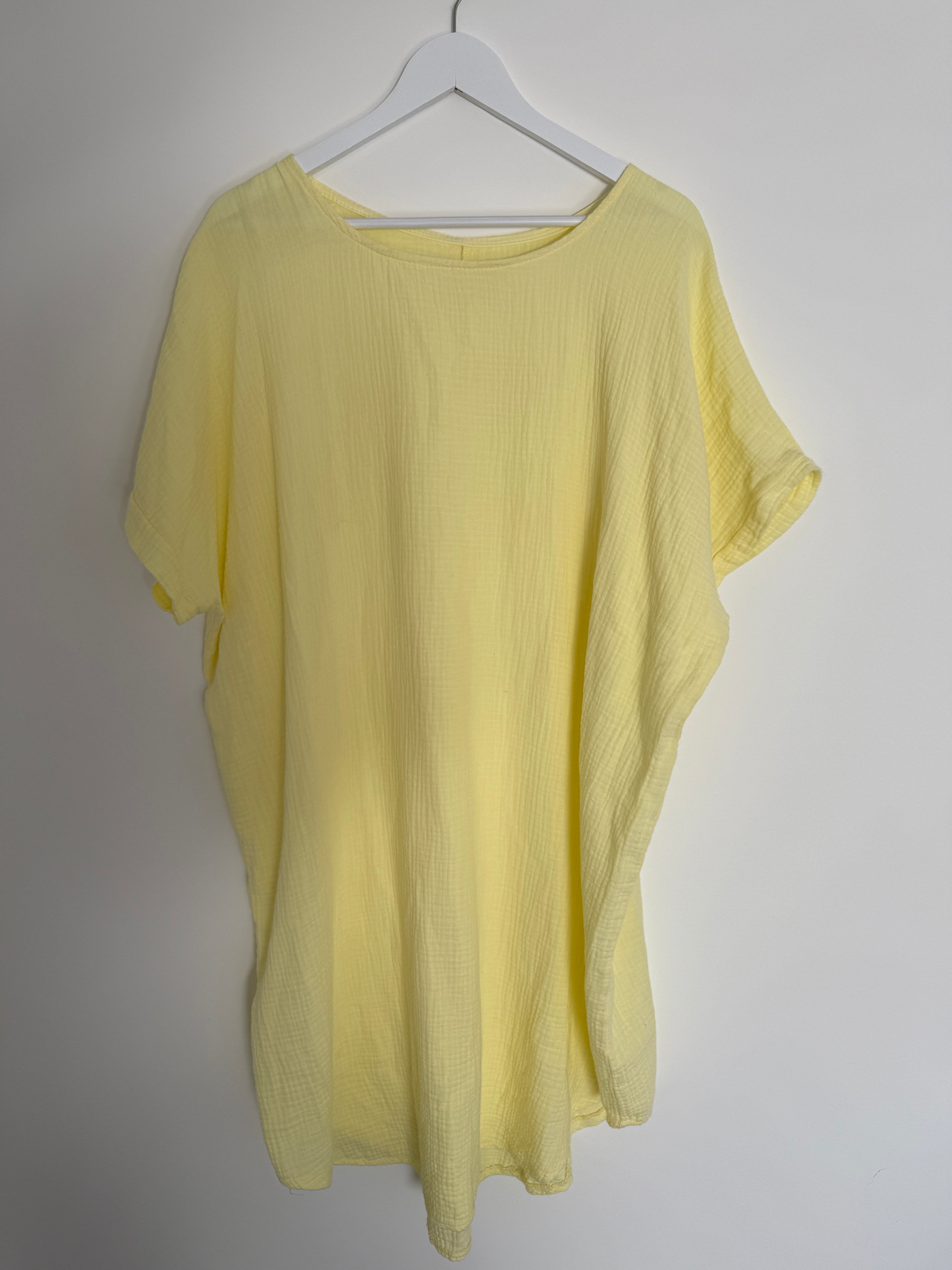 CURVY MUSSELIN KLEID | FLAIR