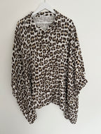 OVERSIZE MUSSELIN BLUSE | LEORANA