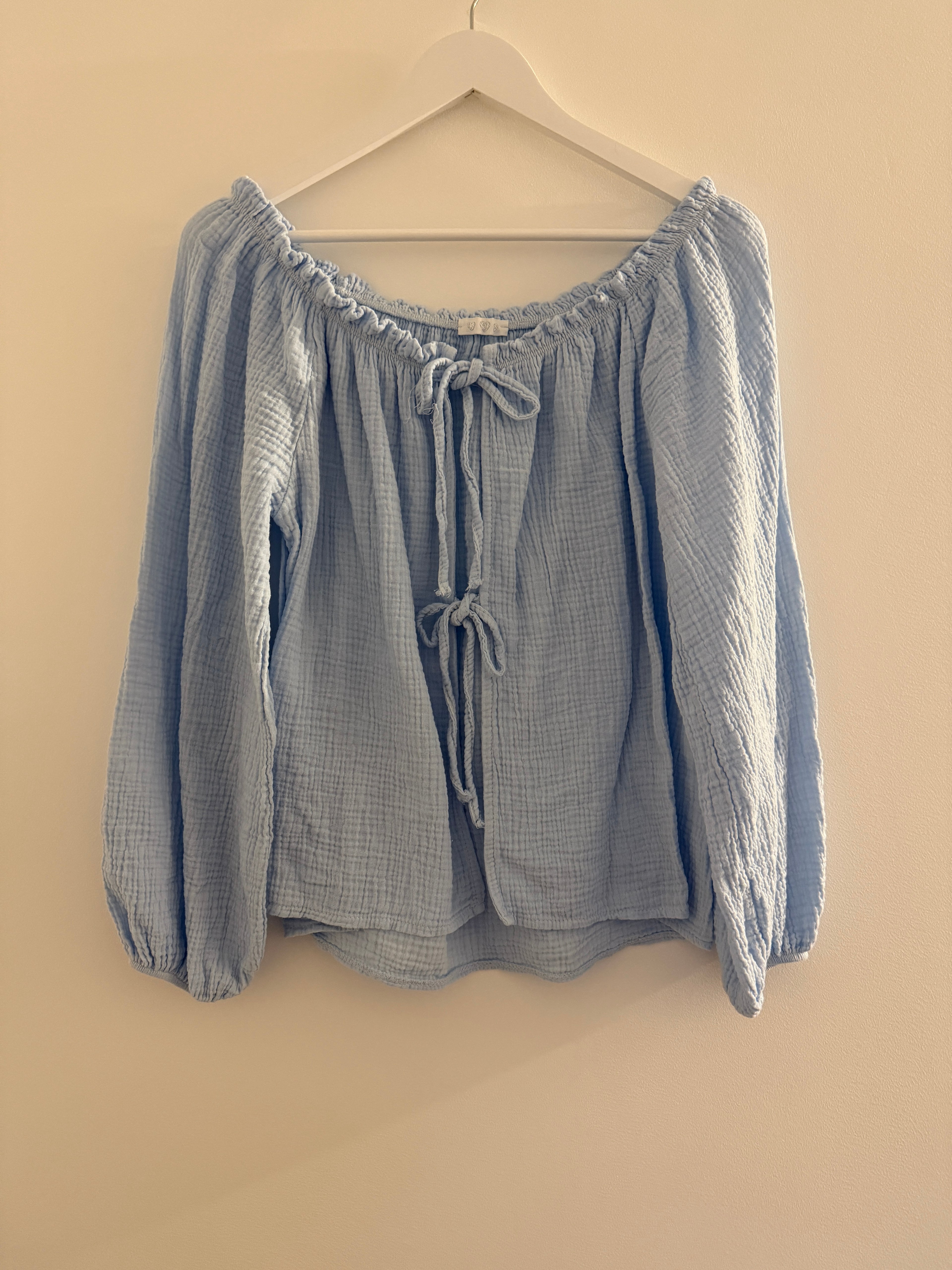 MUSSELIN BLUSE | CELISSA