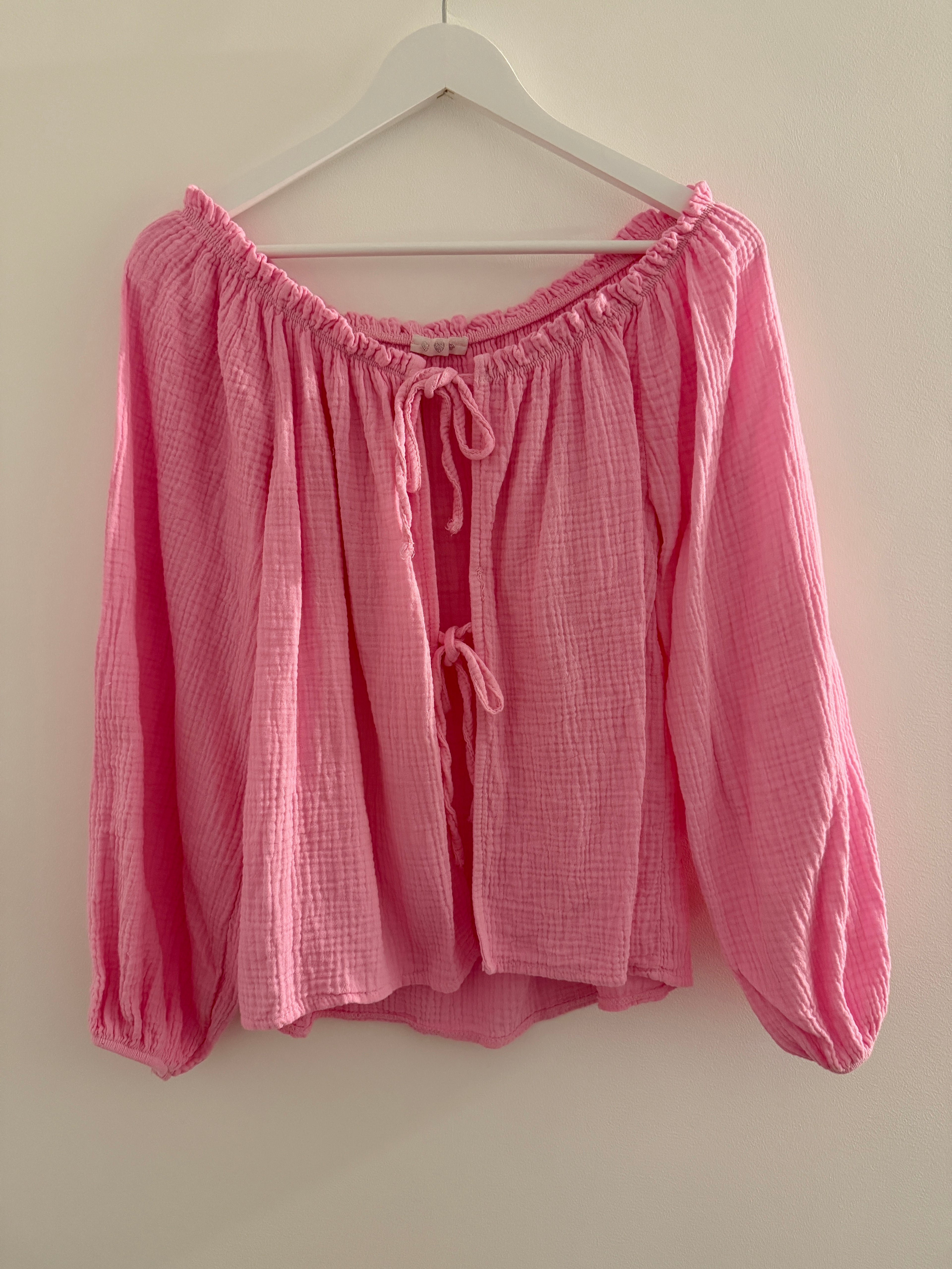 MUSSELIN BLUSE | CELISSA