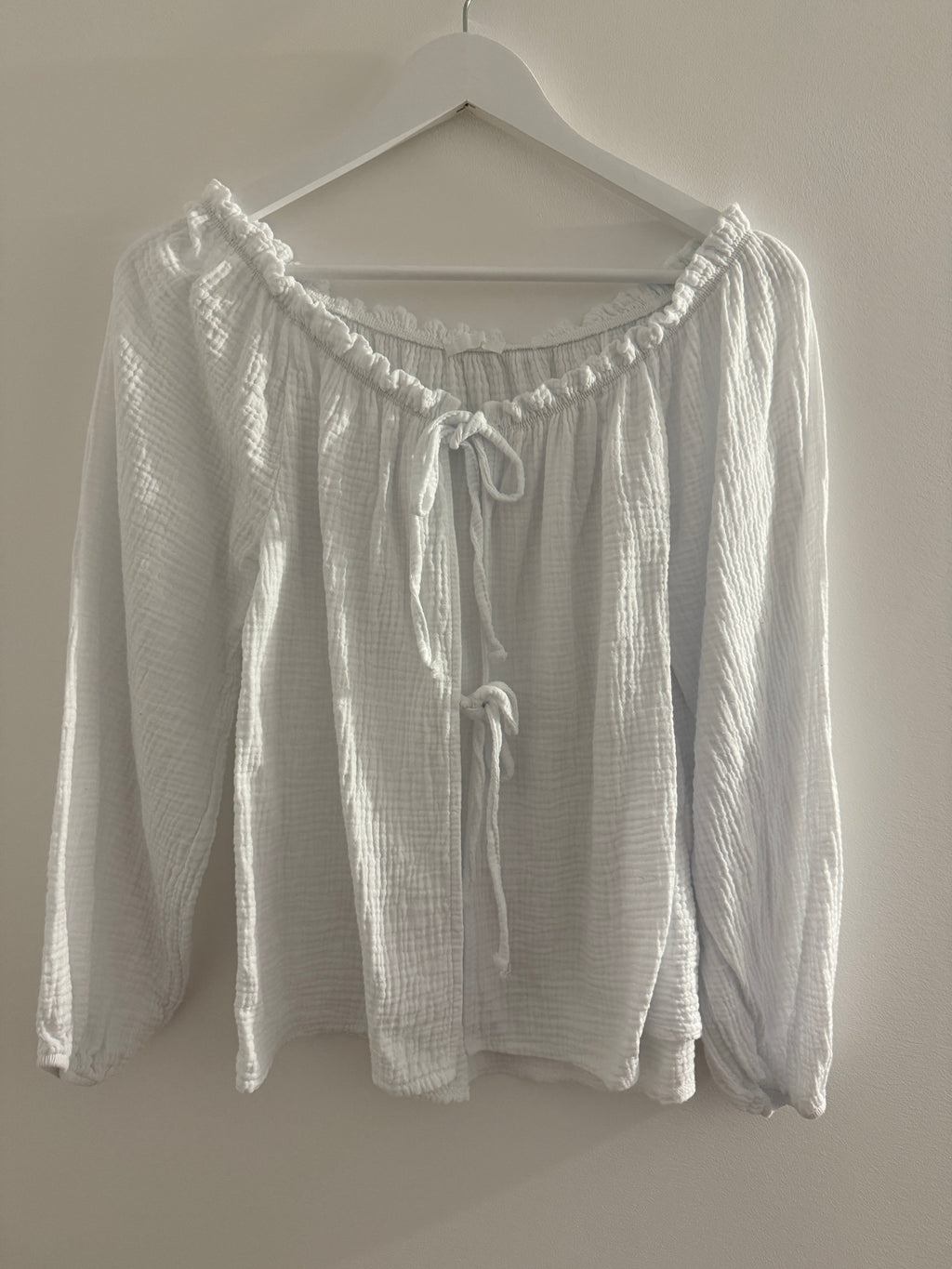 MUSSELIN BLUSE | CELISSA