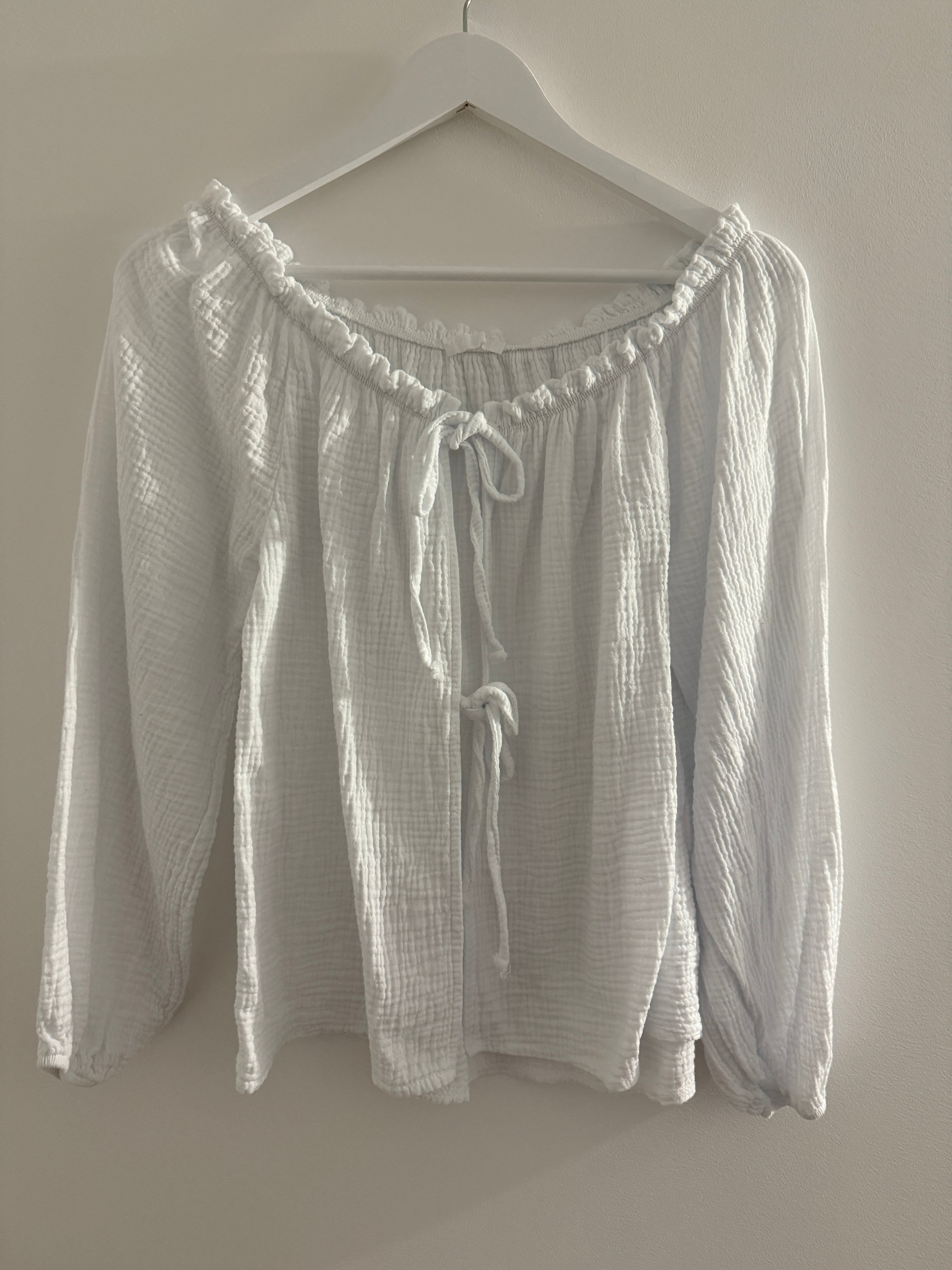 MUSSELIN BLUSE | CELISSA