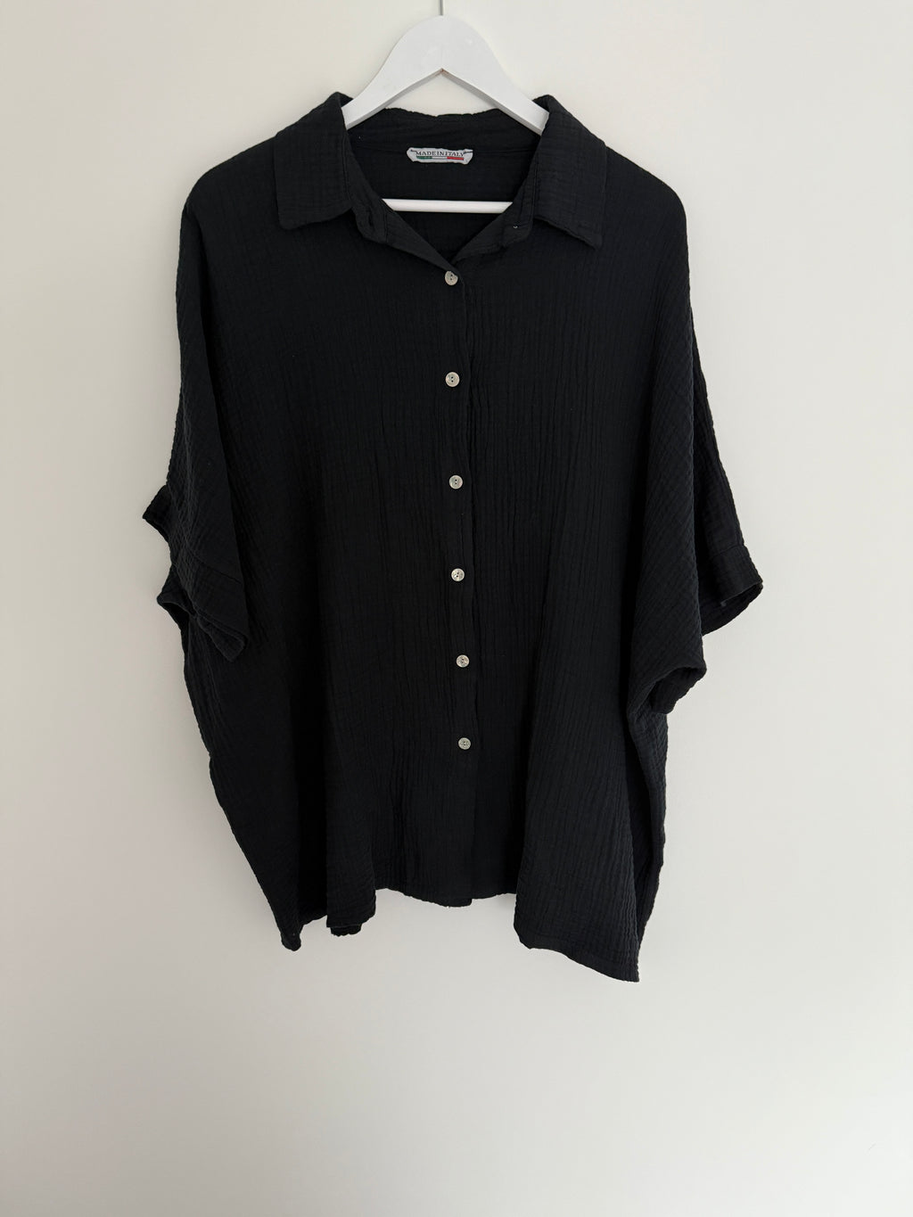 OVERSIZE MUSSELIN BLUSE | LARA