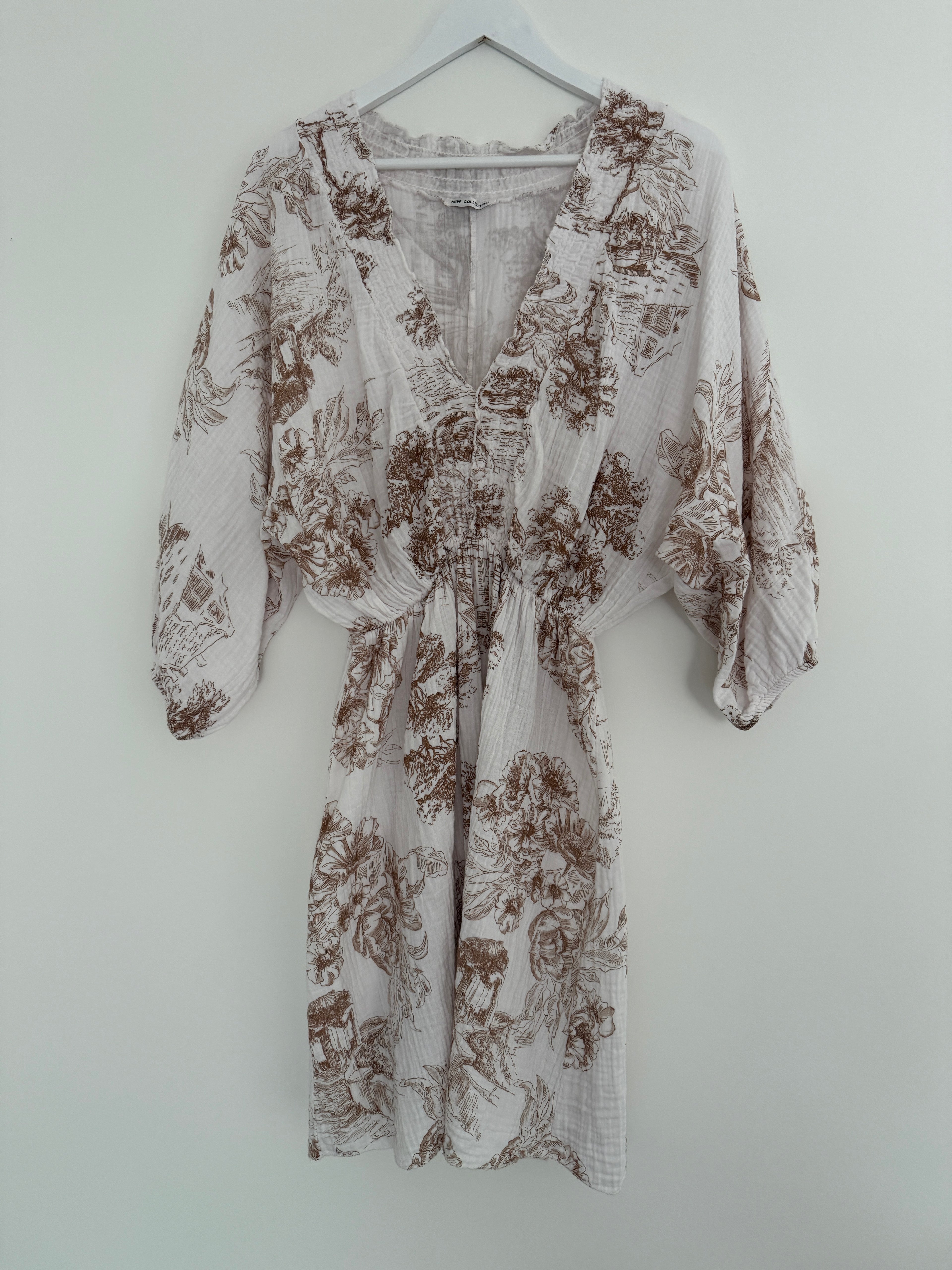 MUSSELIN KLEID | FLORANIKA