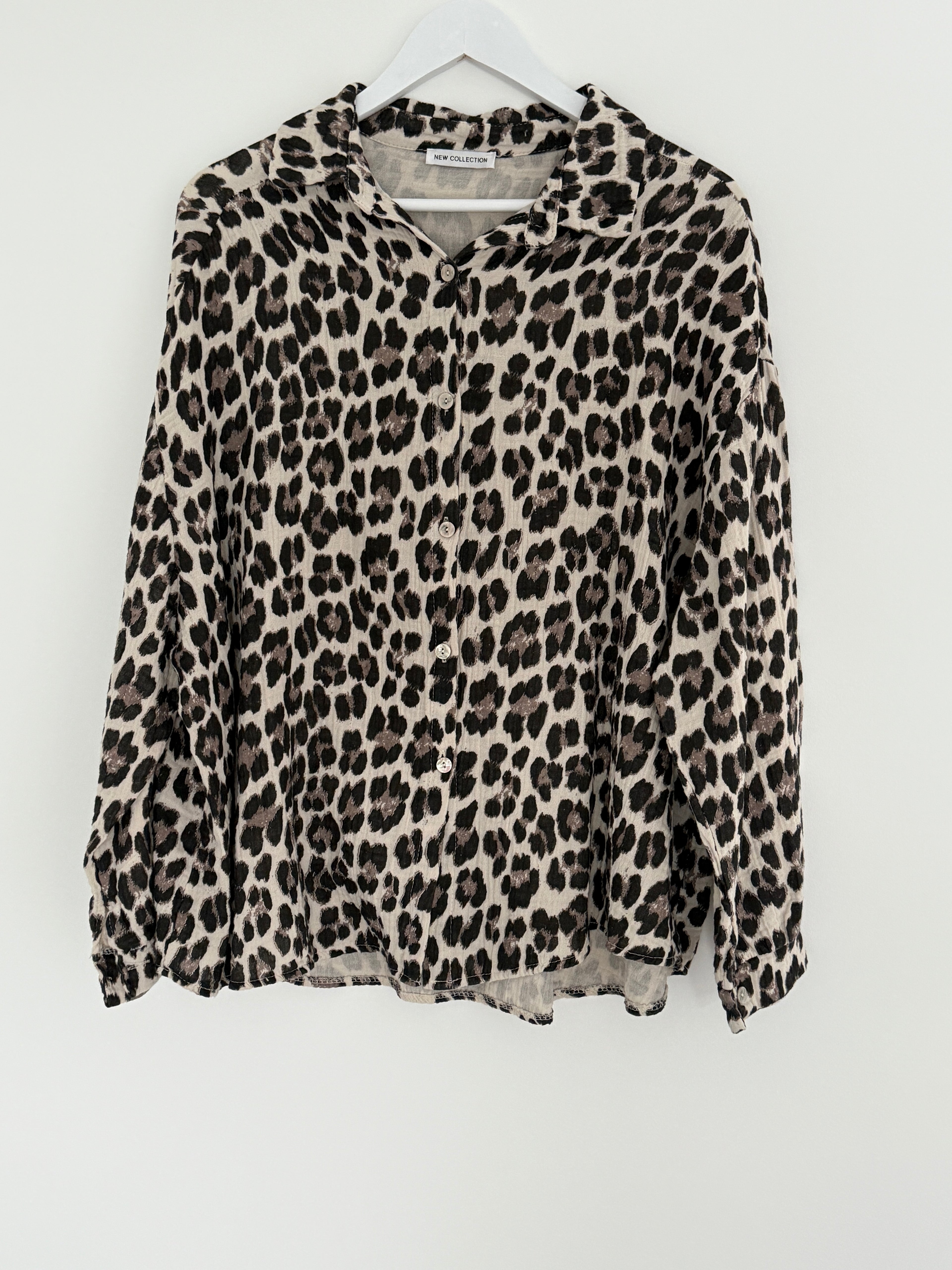 MUSSELIN BLUSE | LEOVINA