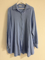 OVERSIZE MUSSELIN BLUSE | NUVU