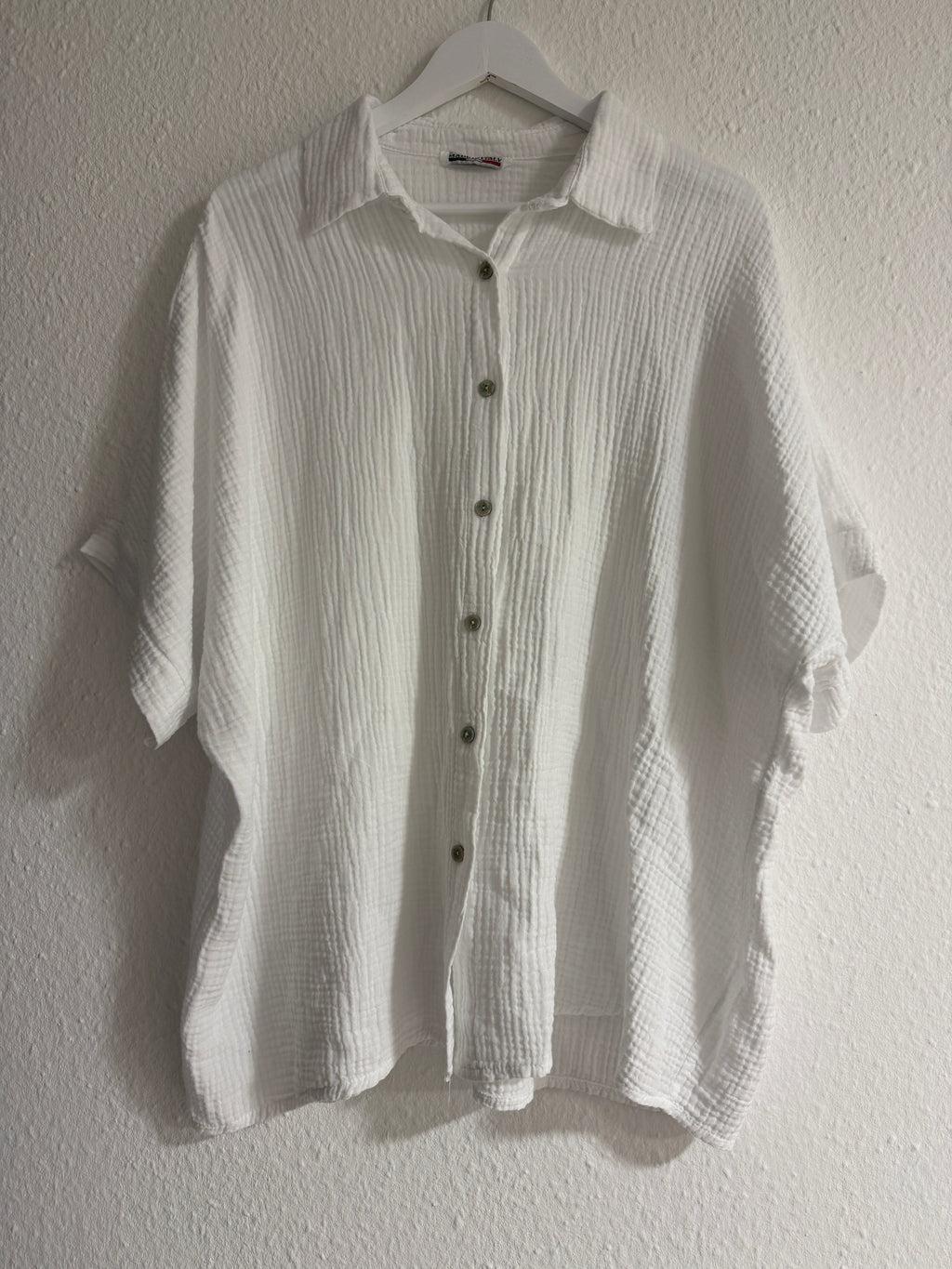 OVERSIZE MUSSELIN BLUSE | LARA
